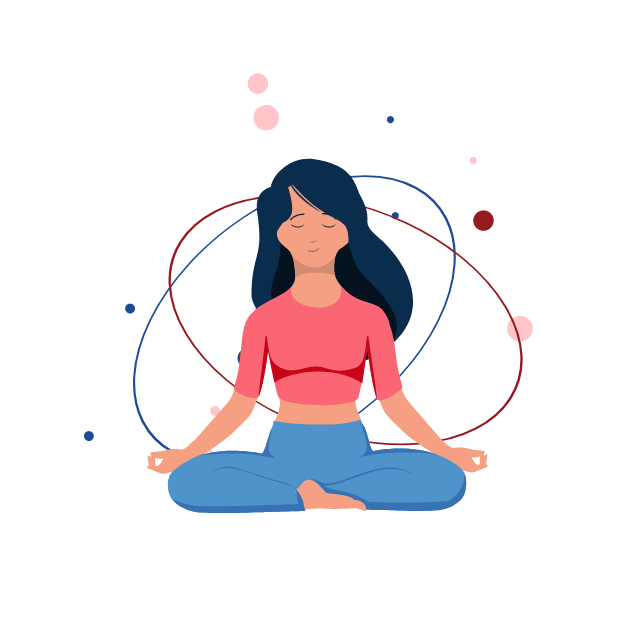 Meditation Central Vector